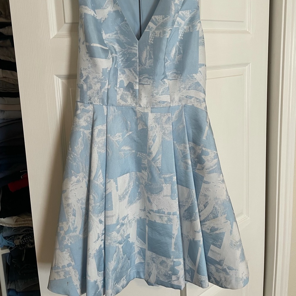 Vince camuto sky blue dress